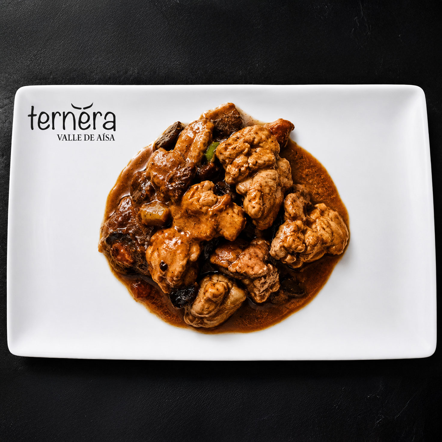 Mollejas de ternera guisadas al jerez - Ternera Valle de Aísa